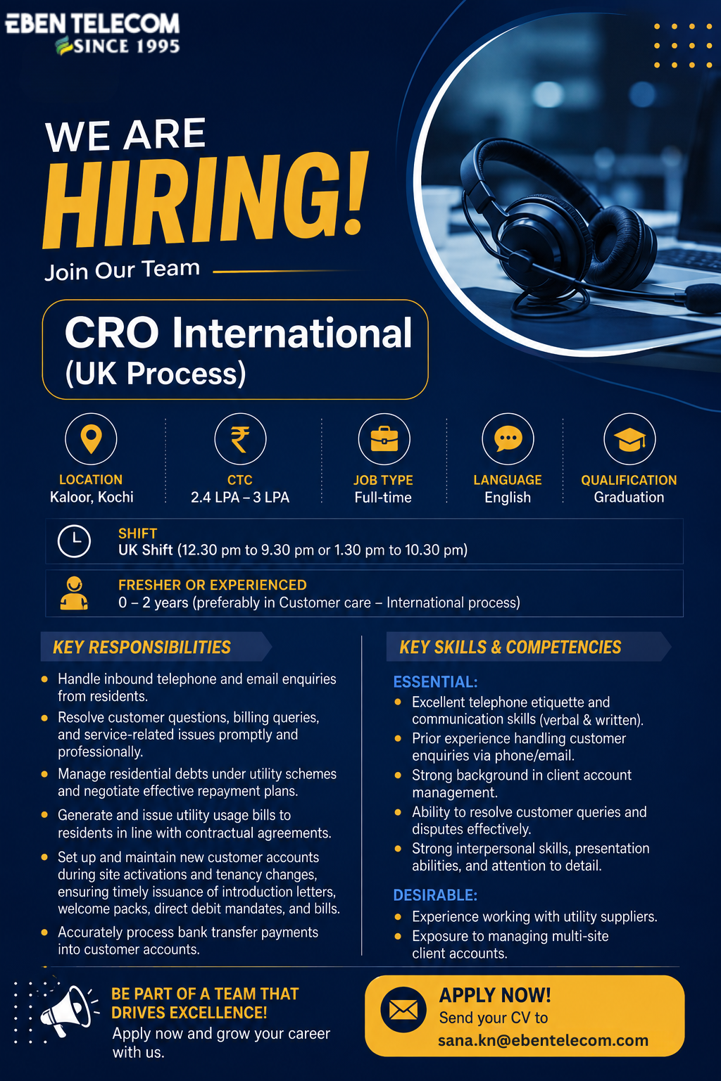 CRO(International) Poster